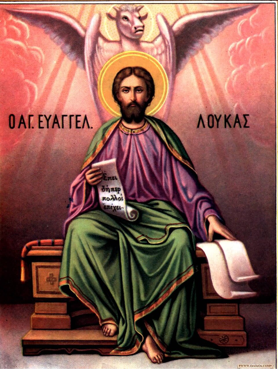 Luke the Evangelist — historical depiction 1