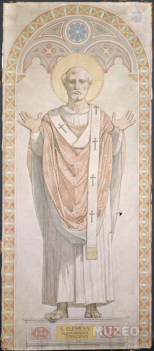 Clement of Alexandria — historical depiction 2