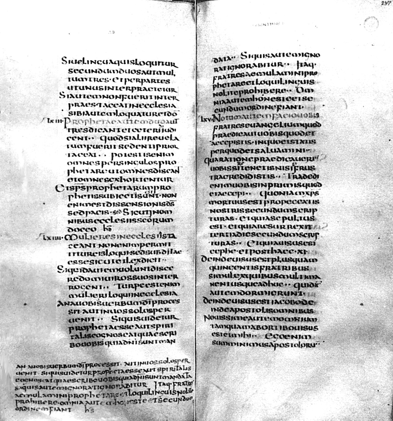 Codex Fuldensis — manuscript witness to The Diatessaron (Gospel Harmony)