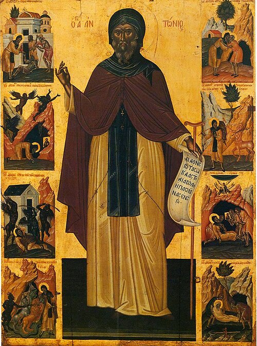 Anthony the Great — historical depiction 3