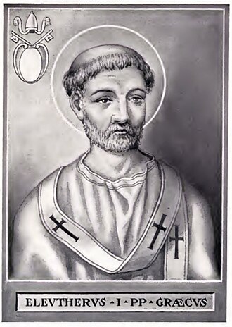 Eleutherus of Rome — historical depiction 1