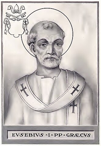 Eusebius of Rome — historical depiction 1