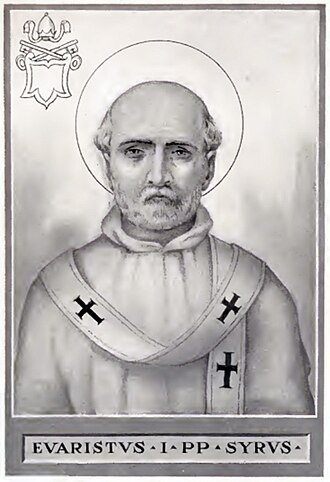 Evaristus of Rome — historical depiction 1