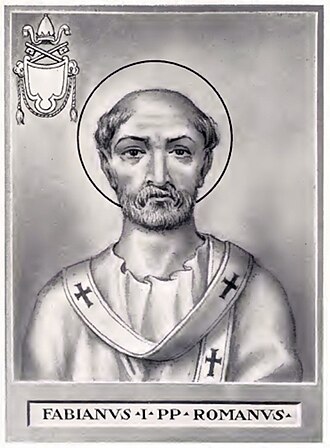 Fabian of Rome — historical depiction 1