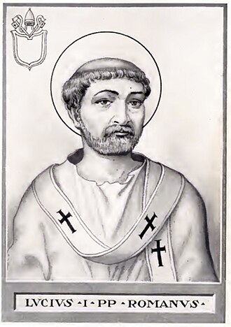 Lucius I of Rome — historical depiction 1