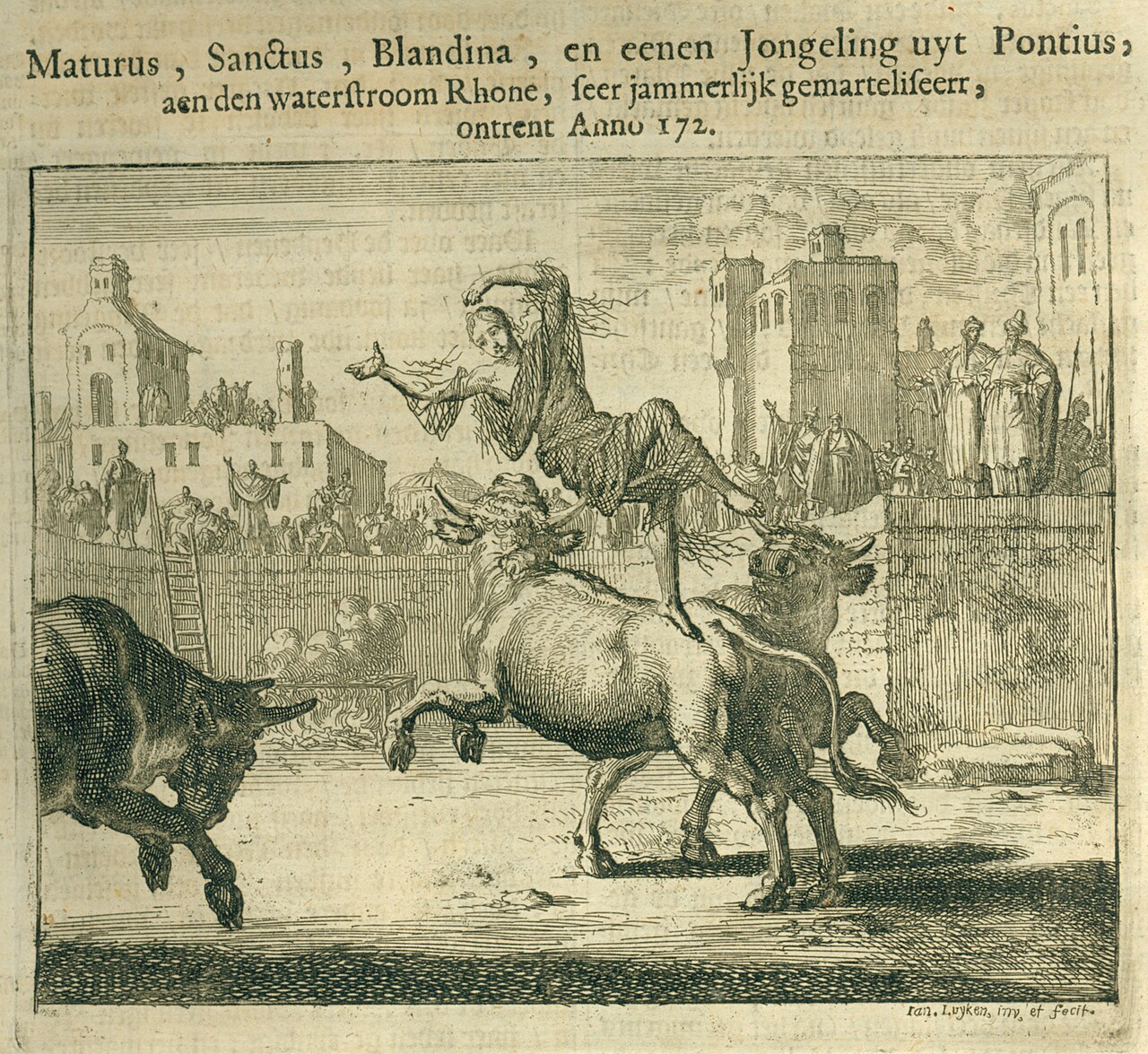 Blandina of Lyon — historical depiction 1