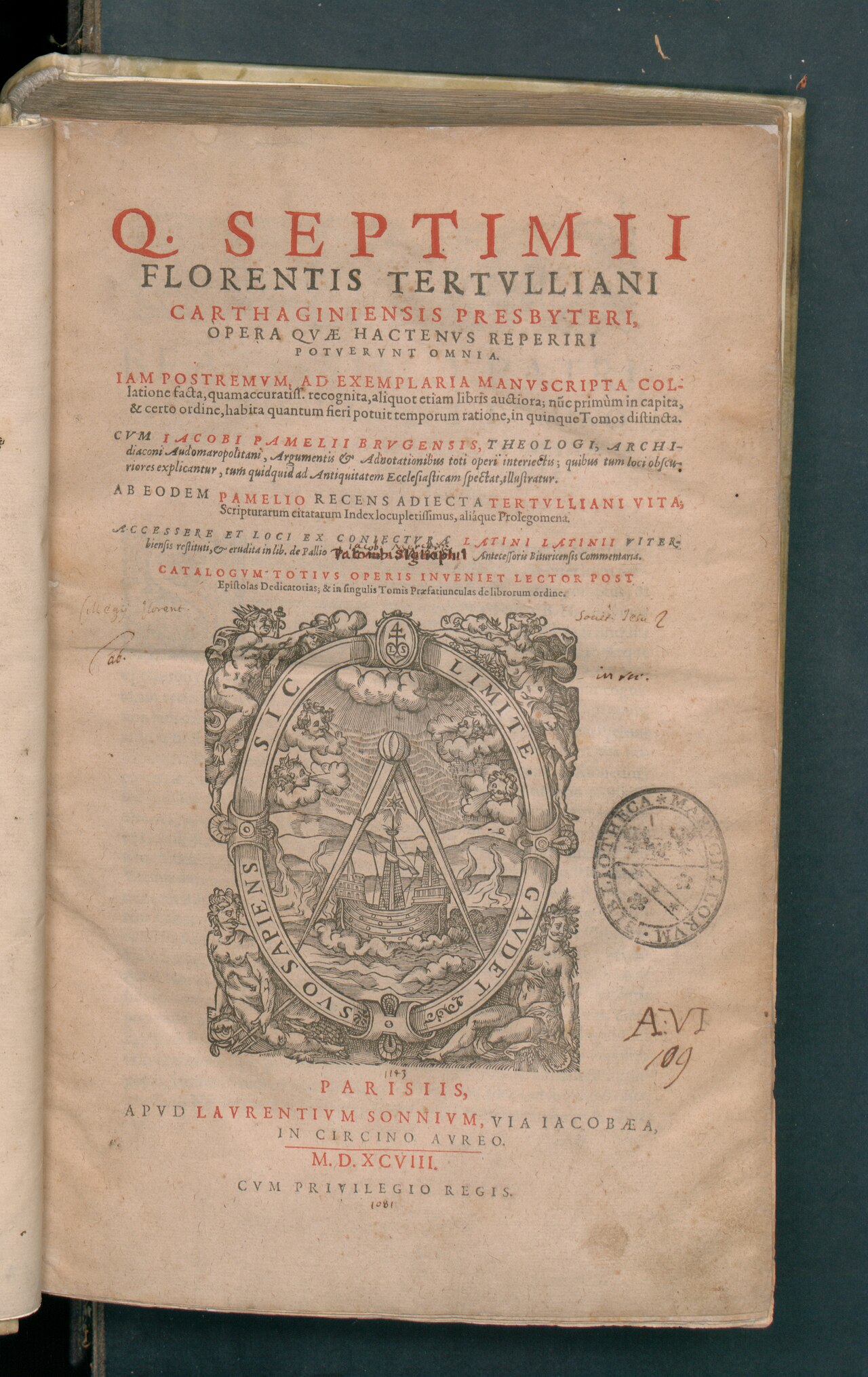 Tertullian of Carthage — historical depiction 2