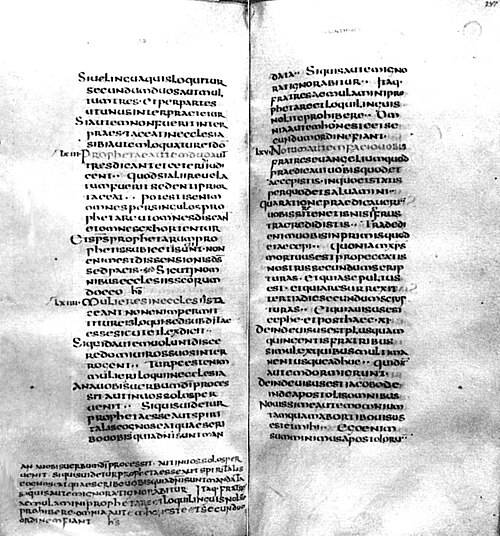 Codex Fuldensis — manuscript witness to The Diatessaron (Gospel Harmony)