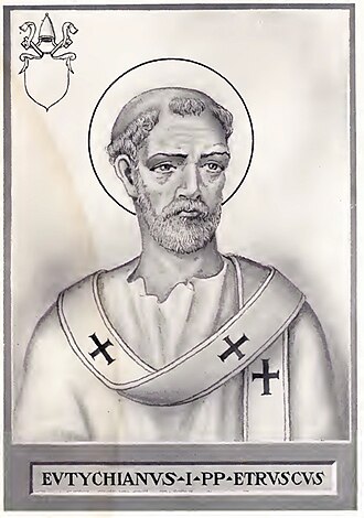 Eutychian of Rome — historical depiction 1