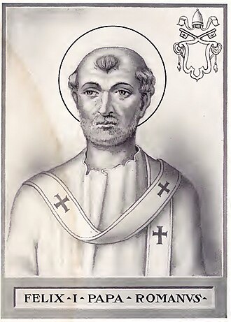 Felix I of Rome — historical depiction 1