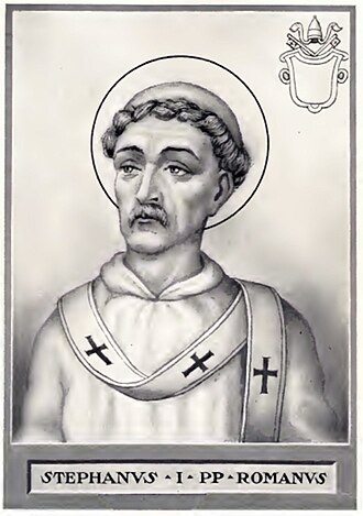 Stephen I of Rome — historical depiction 1