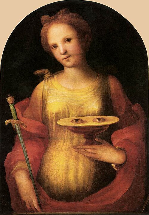 Lucy of Syracuse — historical depiction 1