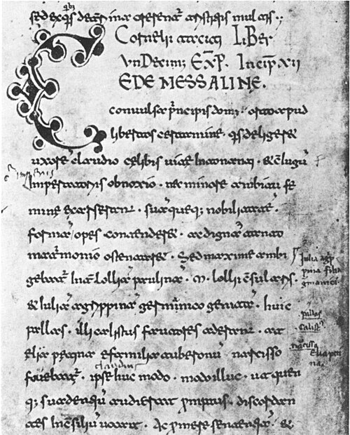 Codex Mediceus I (Florence, Plut. 68.1) — manuscript witness to The Annals